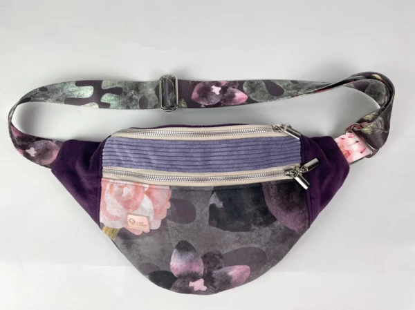 Torebka / nerka welurowa JAVA FLOWER 22.11