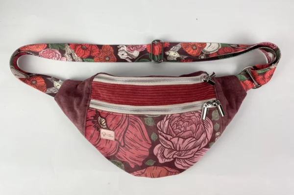 Torebka / nerka welurowa ROMANCE 22.11