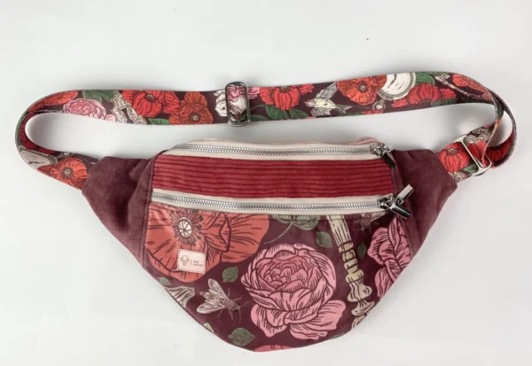 Torebka / nerka welurowa ROMANCE 2 22.11