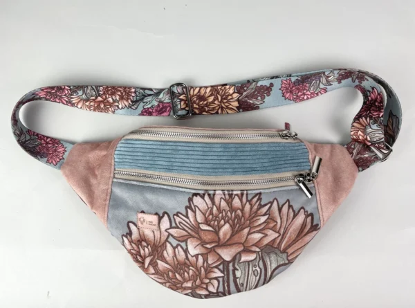 Torebka / nerka welurowa SEPTEMBER PINK 22.11