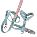 DOG-AHEAD-zestaw-XMAS-BLUE-PINK-CORDUROY