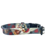 obroża z klamrą POKER DOGS